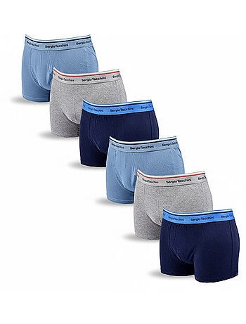 Pack de 6 Cuecas Boxer Homem SERGIO TACCHINI