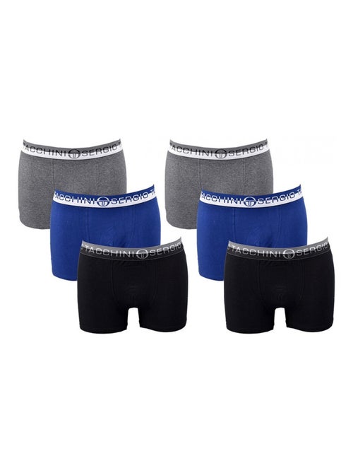 Pack de 6 Cuecas Boxer Homem SERGIO TACCHINI - Kiabi