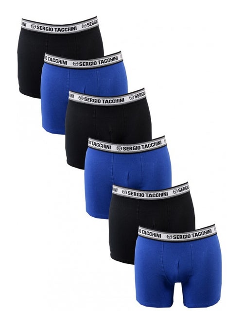 Pack de 6 Cuecas Boxer SERGIO TACCHINI - Kiabi Pack de 6 Cuecas Boxer SERGIO TACCHINI - Kiabi