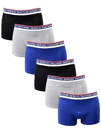 Pack de 6 Cuecas Boxer SERGIO TACCHINI