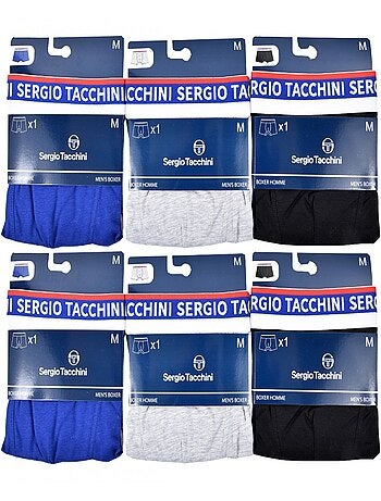 Pack de 6 Cuecas Boxer SERGIO TACCHINI