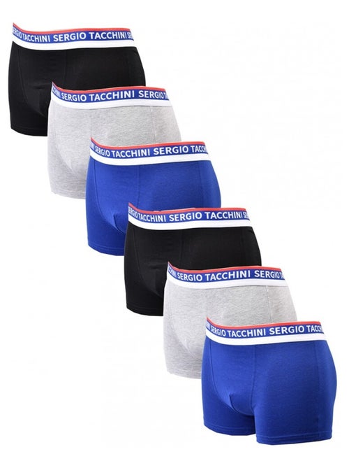 Pack de 6 Cuecas Boxer SERGIO TACCHINI - Kiabi