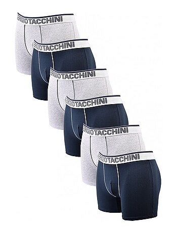 Pack de 6 Cuecas Boxer SERGIO TACCHINI