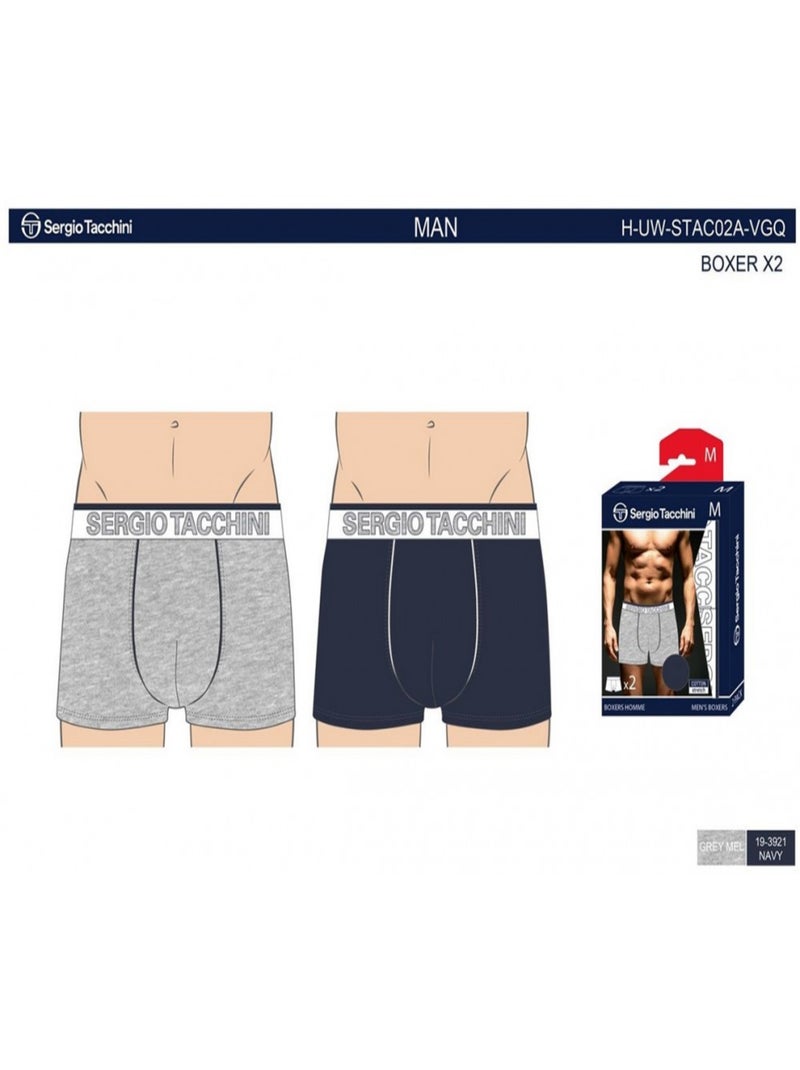 Pack de 6 Cuecas Boxer SERGIO TACCHINI Multicolorido - Kiabi