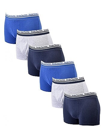 Pack de 6 Cuecas Boxer SERGIO TACCHINI