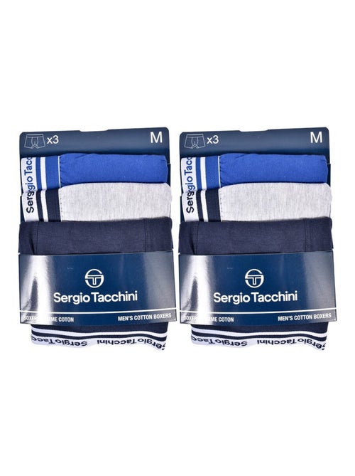 Pack de 6 Cuecas Boxer SERGIO TACCHINI - Kiabi