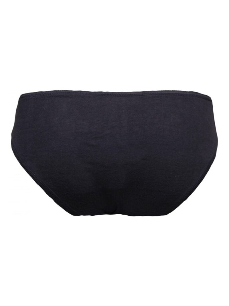 Pack de 6 cuecas rapariga KAPPA Branco Azul marinho Branco - Kiabi
