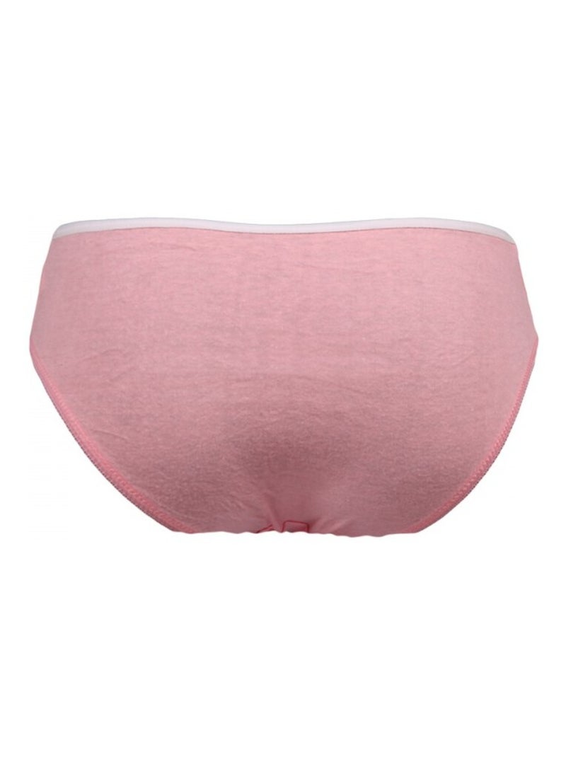 Pack de 6 cuecas rapariga KAPPA Branco Rosa Azul - Kiabi