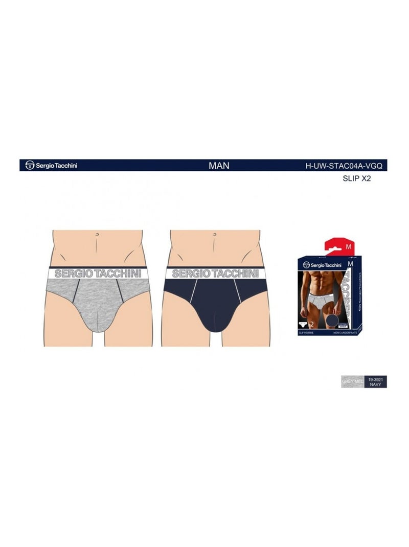 Pack de 6 Cuecas SERGIO TACCHINI Multicolorido - Kiabi