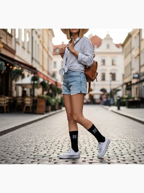 Pack de 6 Meias Crew Mulher ROXY - Kiabi