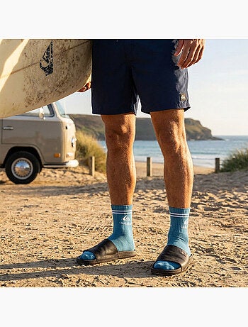 Pack de 6 Meias Homem QUARTER Desporto QUIKSILVER