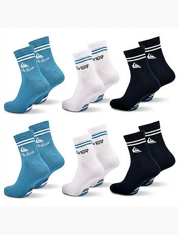Pack de 6 Meias Homem QUARTER Desporto QUIKSILVER