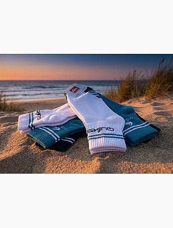 Pack de 6 Meias Homem QUARTER Desporto QUIKSILVER