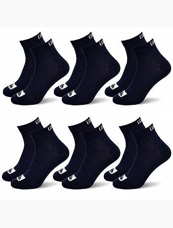 Pack de 6 Meias Homem QUARTER Desporto QUIKSILVER
