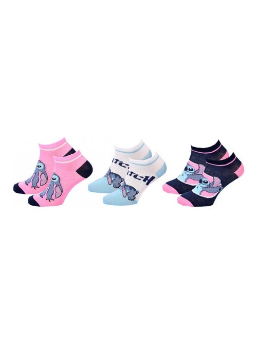 Pack de 6 Meias Rapariga DISNEY LILO ET STITCH - Kiabi
