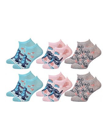 Pack de 6 Meias Rapariga DISNEY LILO ET STITCH