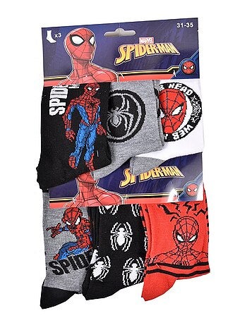 Pack de 6 Meias Rapaz DISNEY SPIDERMAN