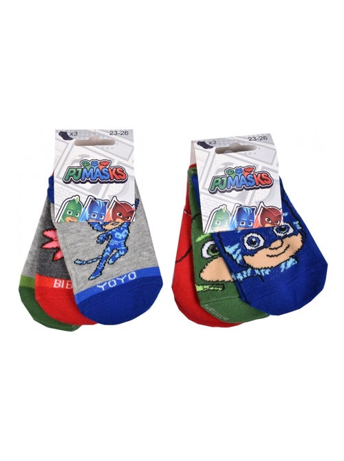 Pack de 6 Meias Rapaz PYJAMASQUE - Kiabi Pack de 6 Meias Rapaz PYJAMASQUE - Kiabi