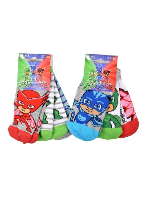 Pack de 6 Meias Rapaz PYJAMASQUE - Kiabi Pack de 6 Meias Rapaz PYJAMASQUE - Kiabi
