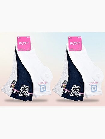 Pack de 6 Pares de Meias Curtas Quarter ROXY