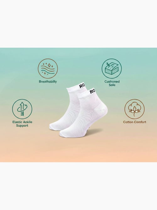Pack de 6 Pares de Meias Curtas Quarter ROXY - Kiabi
