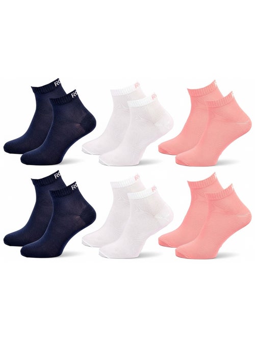 Pack de 6 Pares de Meias Curtas Quarter ROXY - Kiabi