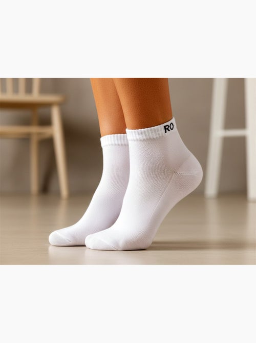 Pack de 6 Pares de Meias Curtas Quarter ROXY - Kiabi
