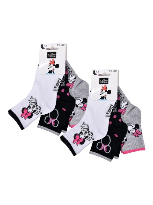 Pack de 6 Pares Meias Rapariga DISNEY MINNIE - Kiabi