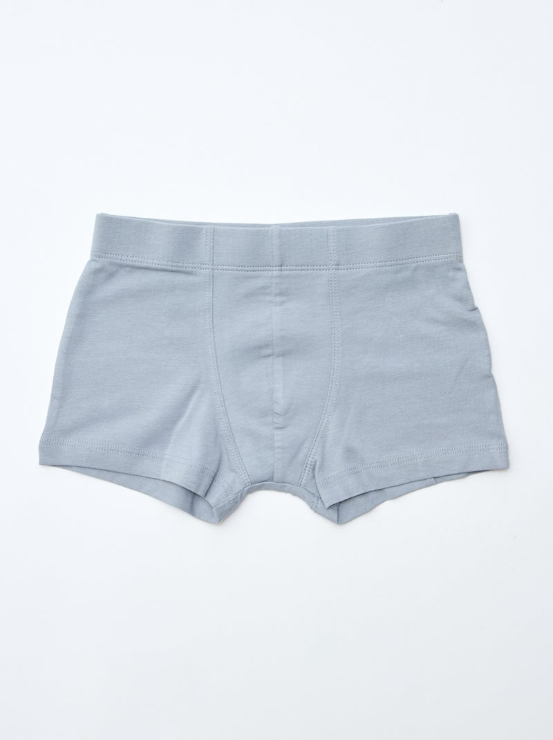 Pack de 7 boxers em algodão Bege - Kiabi