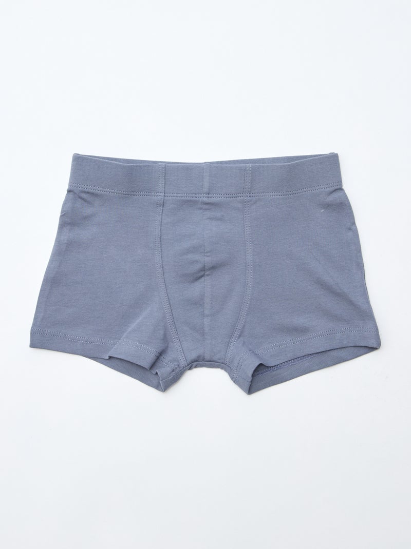 Pack de 7 boxers em algodão Bege - Kiabi