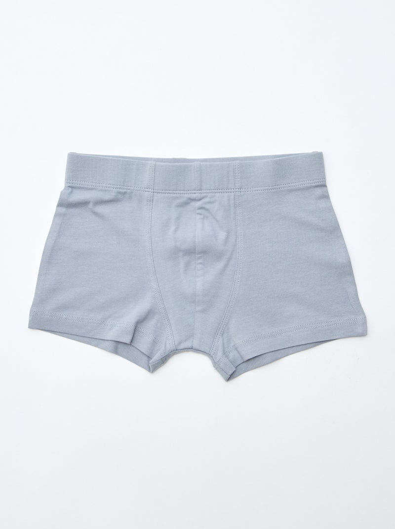 Pack de 7 boxers em algodão Bege - Kiabi
