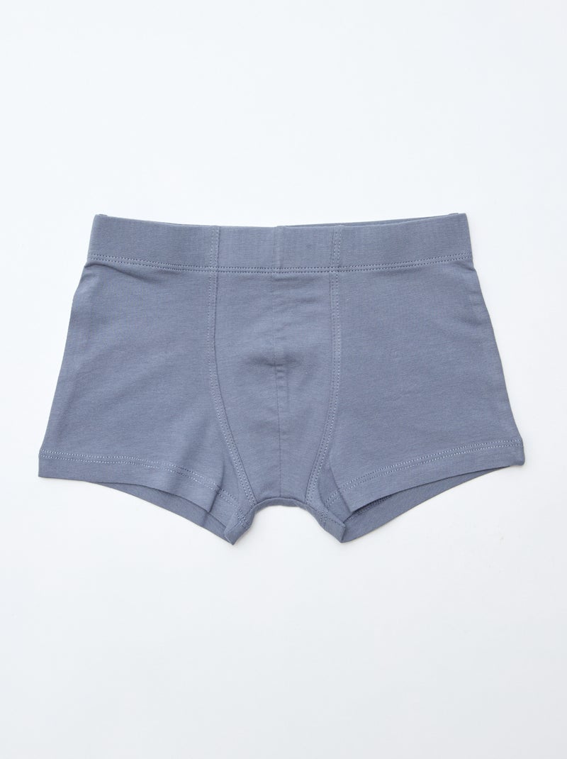 Pack de 7 boxers em algodão Bege - Kiabi