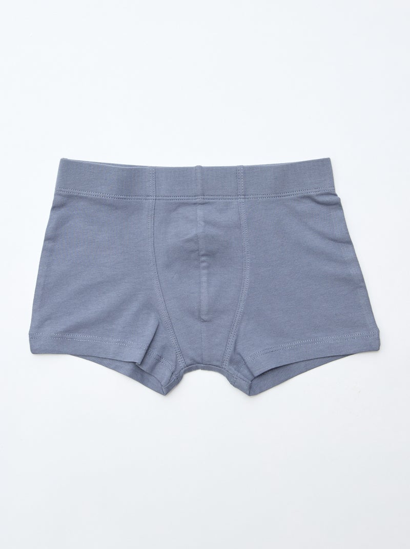 Pack de 7 boxers em algodão Bege - Kiabi