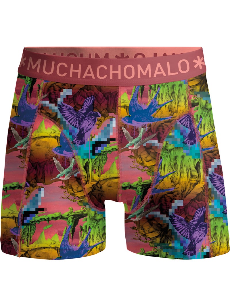 Pack de 7 boxers Muchachomalo Azul-Preto - Kiabi