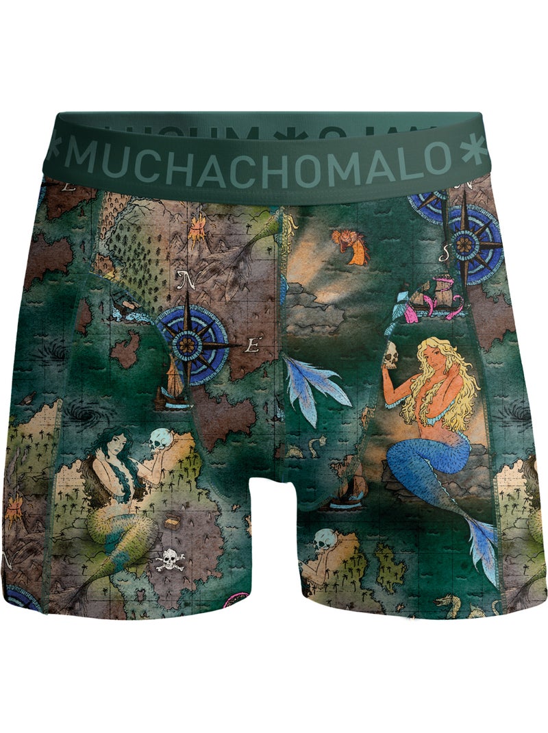Pack de 7 boxers Muchachomalo Azul-Preto - Kiabi