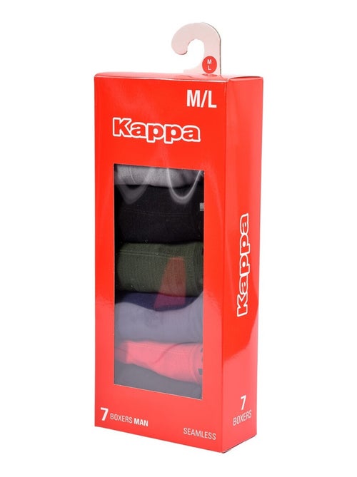 Pack de 7 Cuecas Boxer Sem Costuras KAPPA SEAMLESS0508 - Kiabi Pack de 7 Cuecas Boxer Sem Costuras KAPPA SEAMLESS0508 - Kiabi