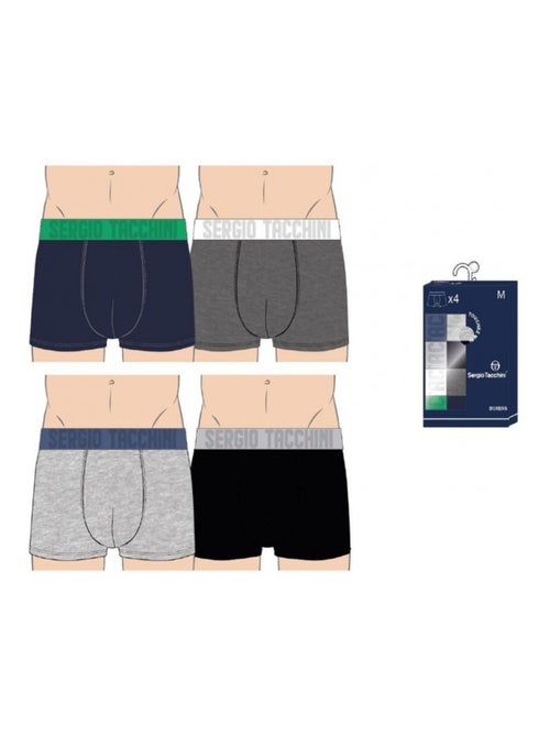 Pack de 8 cuecas boxer Homem SERGIO TACCHINI - Kiabi