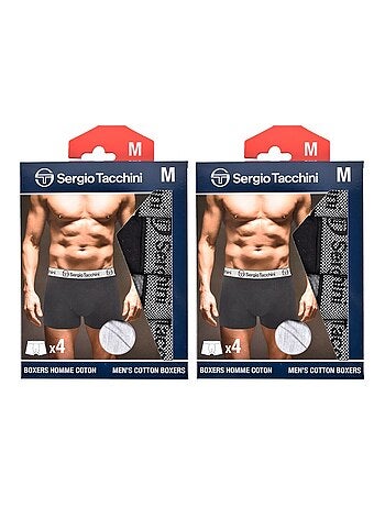 Pack de 8 Cuecas Boxer SERGIO TACCHINI