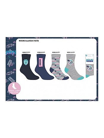 Pack de 8 Meias Homem MIAMI VICE