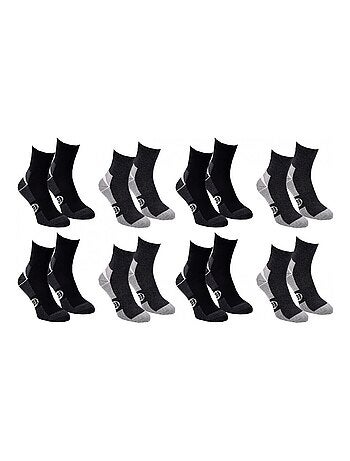 Pack de 8 meias homem QUARTER SERGIO TACCHINI