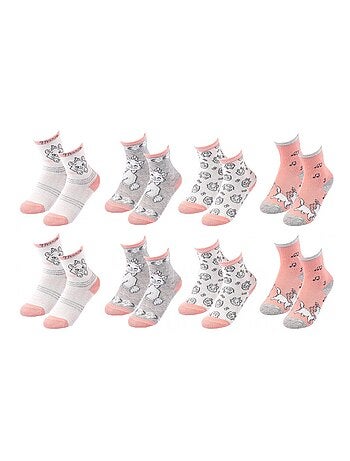 Pack de 8 Meias Rapariga DISNEY CLASSIC