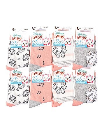 Pack de 8 Meias Rapariga DISNEY CLASSIC
