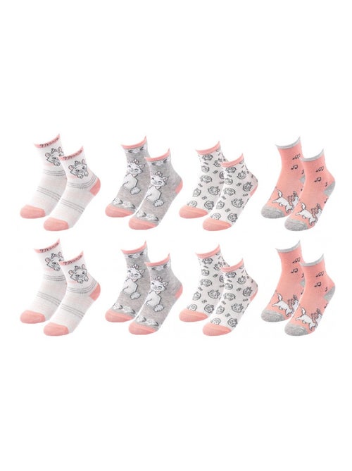 Pack de 8 Meias Rapariga DISNEY CLASSIC - Kiabi