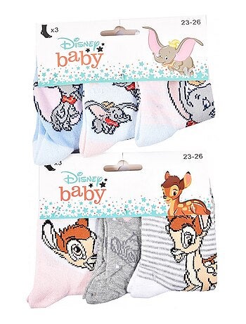 Pack de 9 Meias Rapariga DISNEY CLASSIC