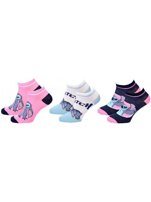 Pack de 9 Meias Rapariga DISNEY LILO E STITCH - Kiabi Pack de 9 Meias Rapariga DISNEY LILO E STITCH - Kiabi