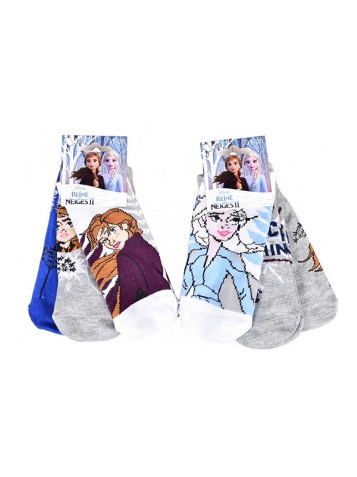 Pack de 9 Meias Rapariga LA REINE DES NEIGES - Kiabi Pack de 9 Meias Rapariga LA REINE DES NEIGES - Kiabi