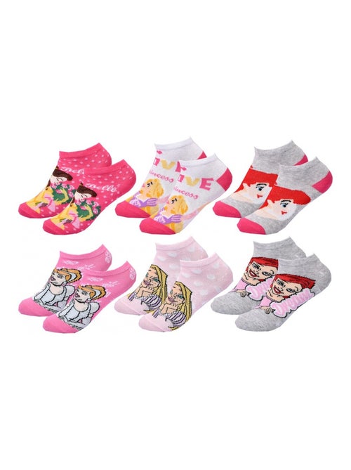 Pack de 9 meias rapariga PRINCESAS DISNEY - Kiabi Pack de 9 meias rapariga PRINCESAS DISNEY - Kiabi