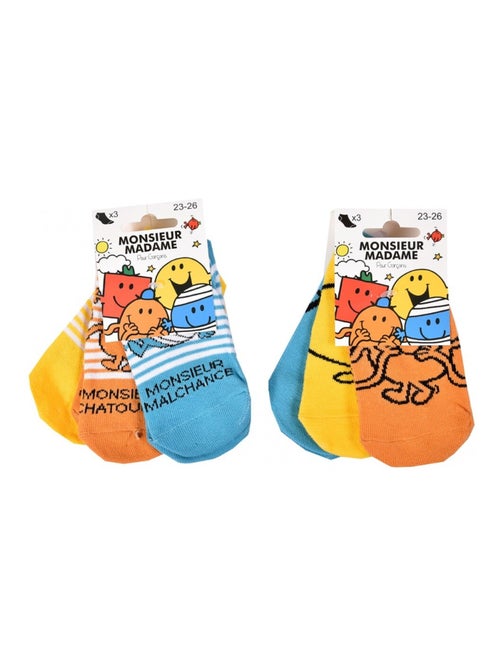 Pack de 9 Meias Rapaz MONSIEUR MADAME - Kiabi Pack de 9 Meias Rapaz MONSIEUR MADAME - Kiabi