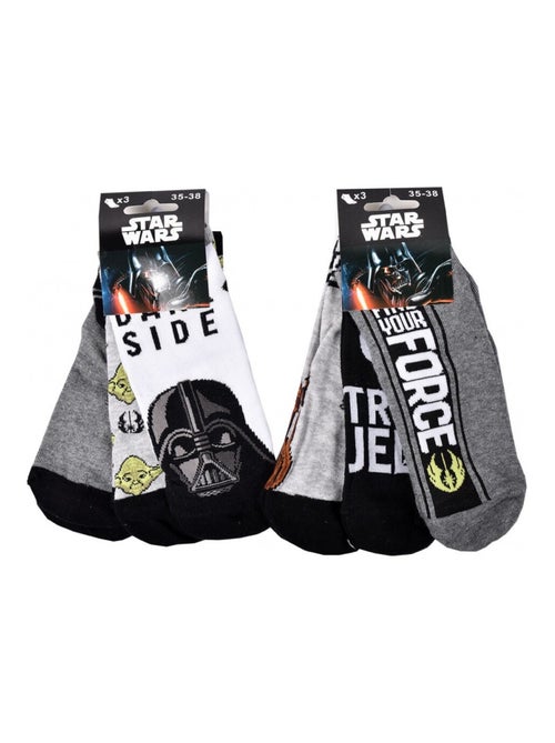 Pack de 9 Meias Rapaz STAR WARS - Kiabi Pack de 9 Meias Rapaz STAR WARS - Kiabi