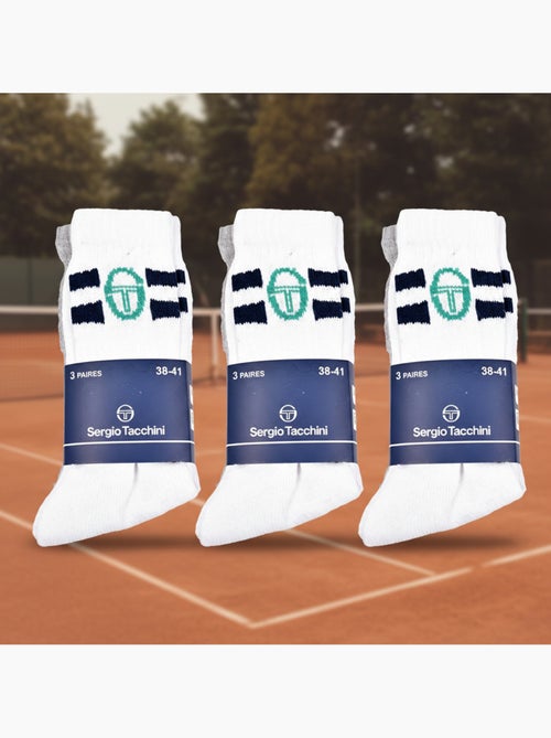 Pack de 9 Pares Meias Criança Tennis Crew SERGIO TACCHINI - Kiabi Pack de 9 Pares Meias Criança Tennis Crew SERGIO TACCHINI - Kiabi